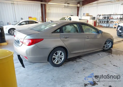 2014 Hyundai Sonata Gls from USA, damaged, VIN 5NPEB4AC7EH901456